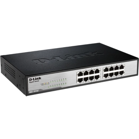 D-Link (DGS-1016C) - 16-Port Gigabit Switch