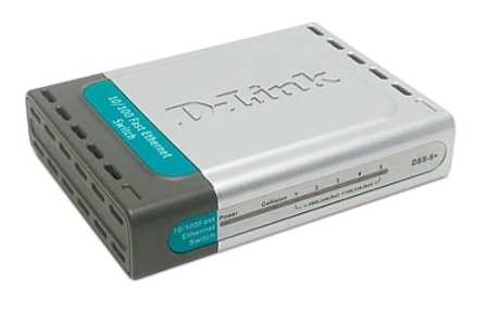D-Link (DSS-5+) - 5-Port Fast Ethernet Switch