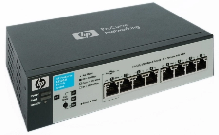 HP (J9449A) - 8-Port Gigabit Switch
