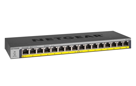 NETGEAR (GS116PP) - 16-Port PoE Switch