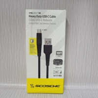 Scosche Heavy Duty USB-C Cable - 4ft